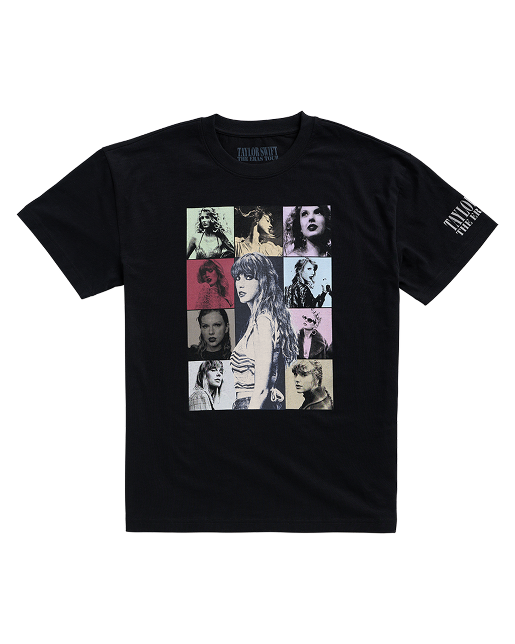 Taylor Swift | The Eras Tour Through London Black T-Shirt