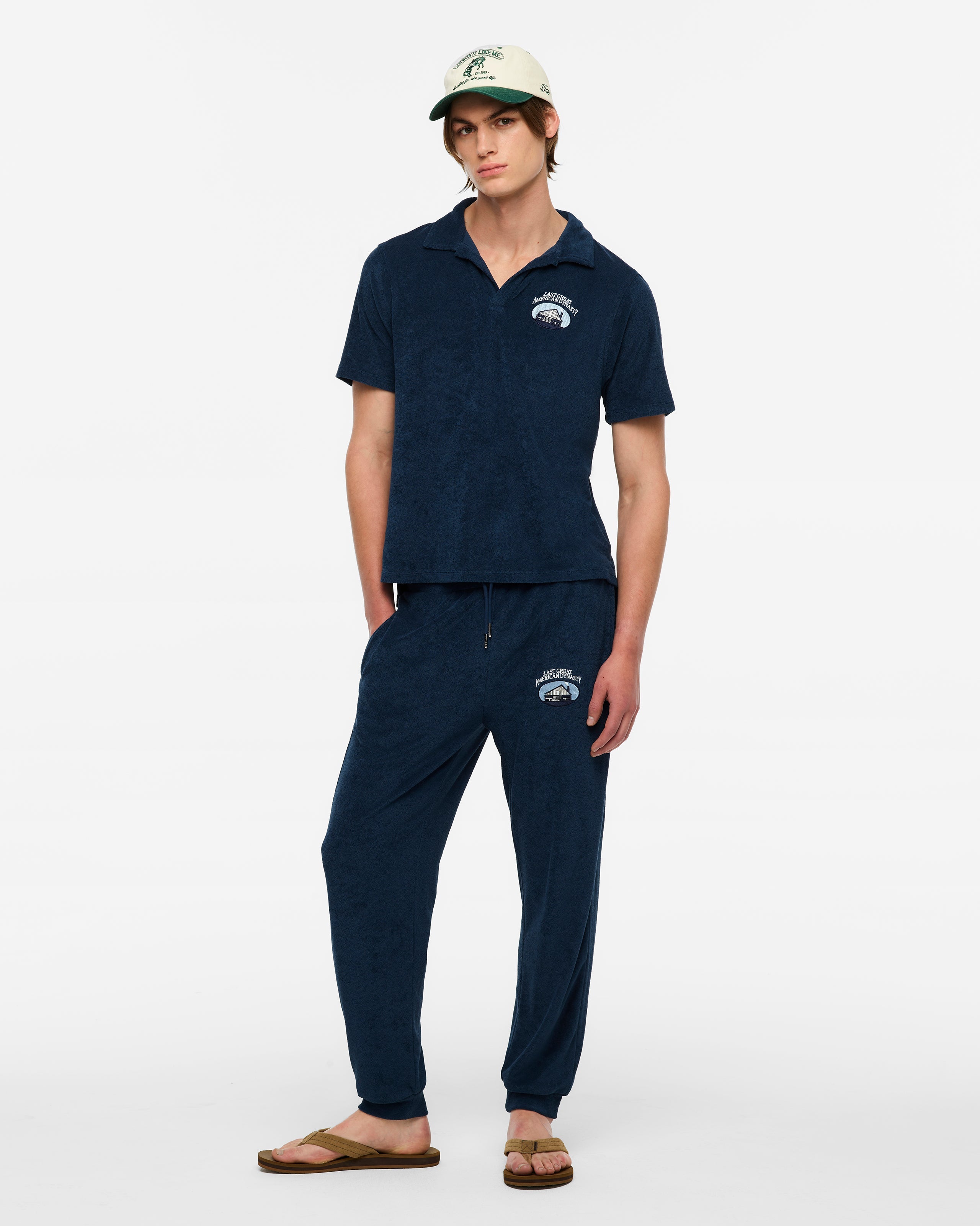 Last Great American Dynasty Terry Cloth Polo