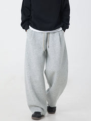 Heavyweight Wide-Leg Casual Sweatpants