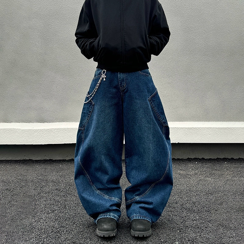 Baggy Wide-Leg Baggy Jeans