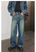 Wide-leg Retro Jeans