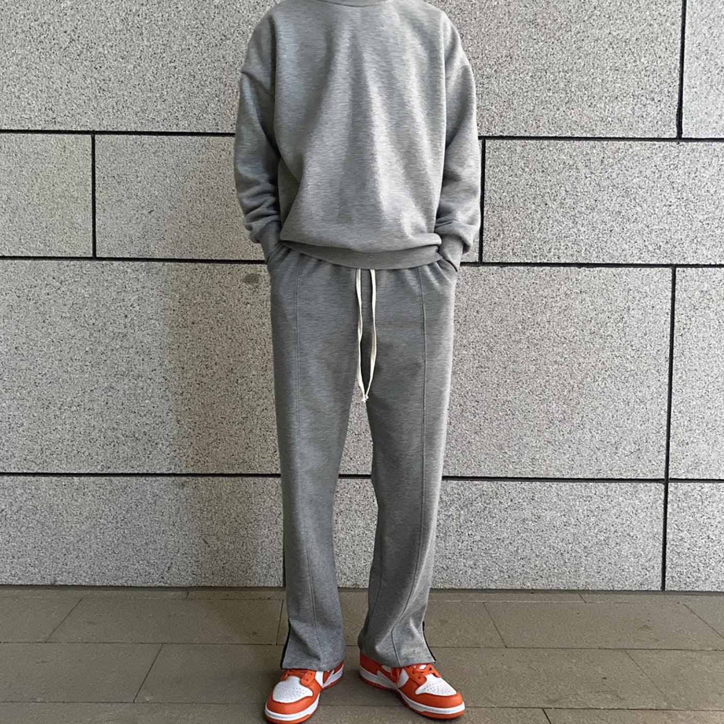 Side Zipper Slim Sports Pants