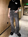 Rhinestone-Embellished  Jeans