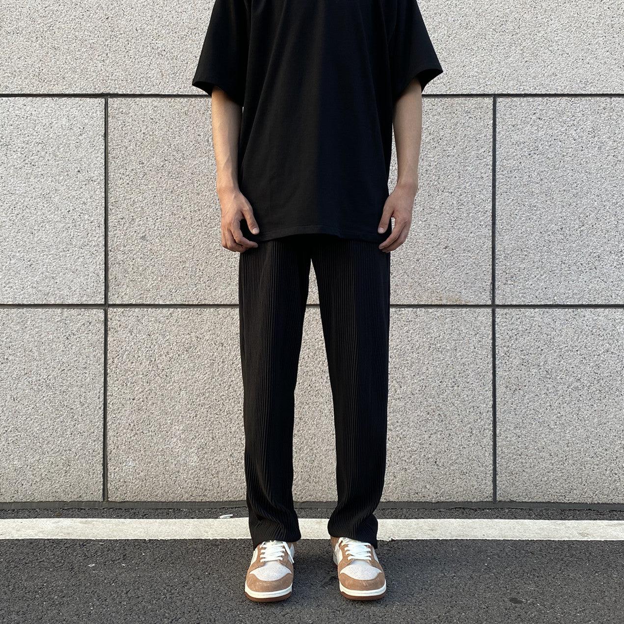 Pleated Drape Pants