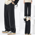 Elastic Wide-leg Jeans