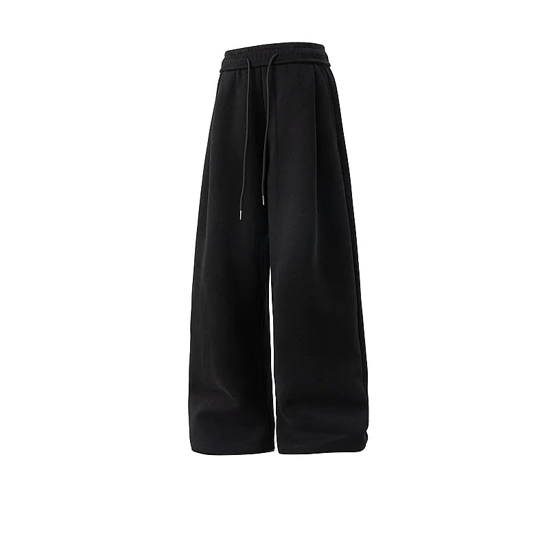 Heavyweight Wide-Leg Casual Sweatpants