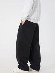 Heavyweight Wide-Leg Casual Sweatpants