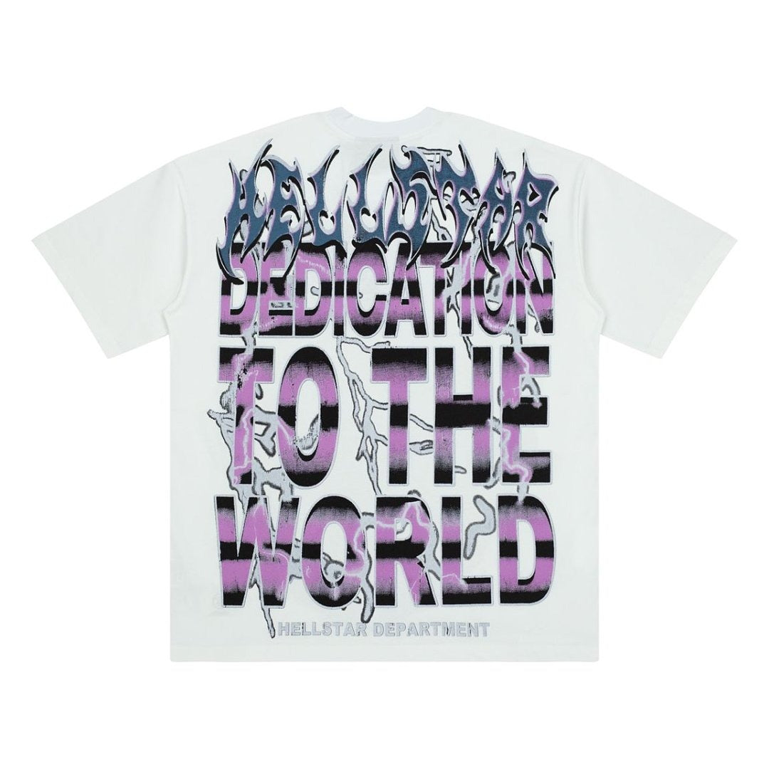 Hellstar Cyber Portrait Graphic Oversized T-Shirt