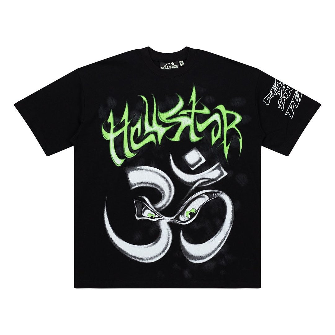 Hellstar Records Graphic Oversized Cotton T-Shirt