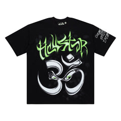 Hellstar Records Graphic Oversized Cotton T-Shirt