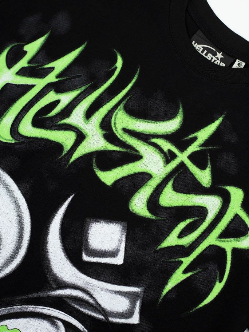 Hellstar Records Graphic Oversized Cotton T-Shirt