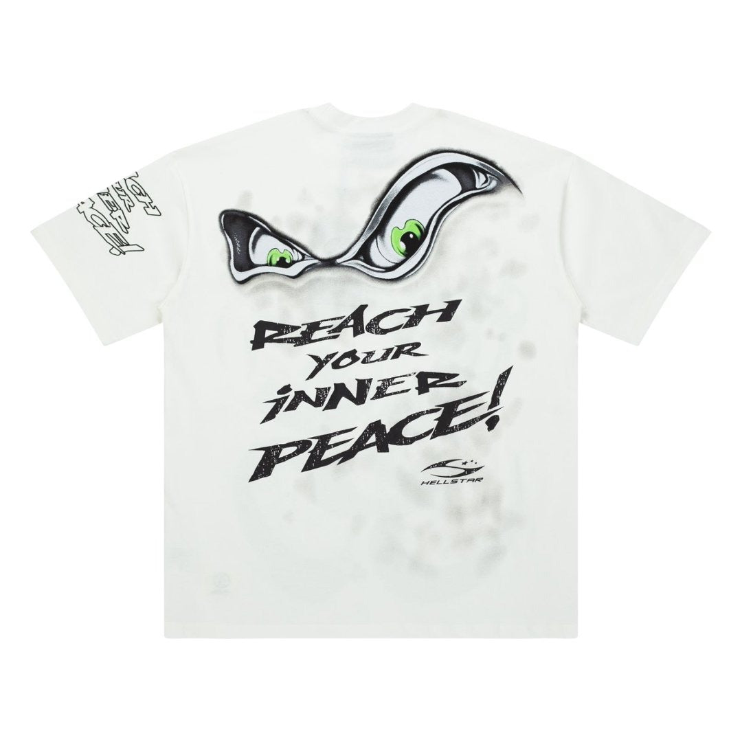 Hellstar Records Graphic Oversized Cotton T-Shirt