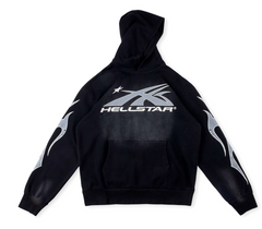 HELLSTAR Future Flame Vintage Wash Hoodie