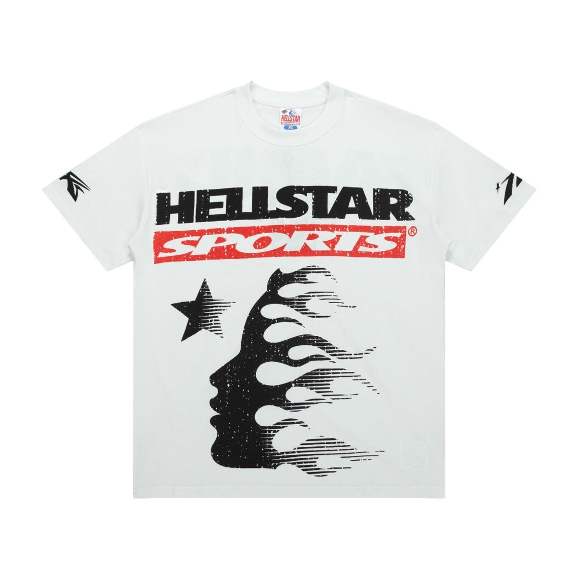 Hellstar Vintage Wash Spray Can Graphic Oversized T-Shirt - Black