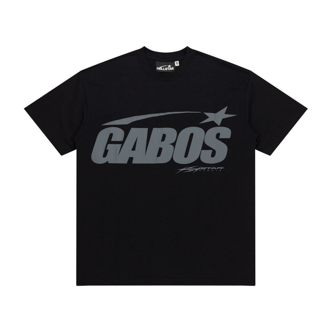 Hellstar Graphic Oversized T-Shirt - Washed Black