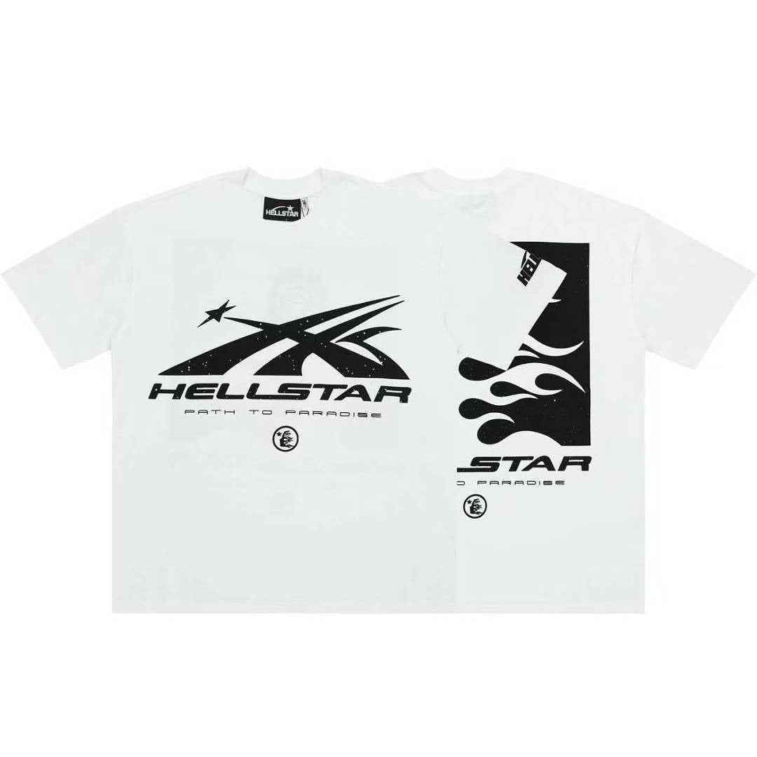 Hellstar Sports Logo Graphic Oversized T-Shirt - Unisex Streetwear