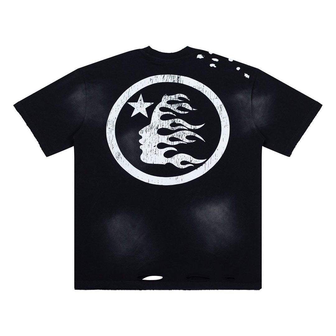 Hellstar Studios "I Love NY" Graphic Oversized T-Shirt - Black