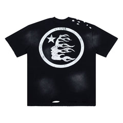 Hellstar Studios "I Love NY" Graphic Oversized T-Shirt - Black