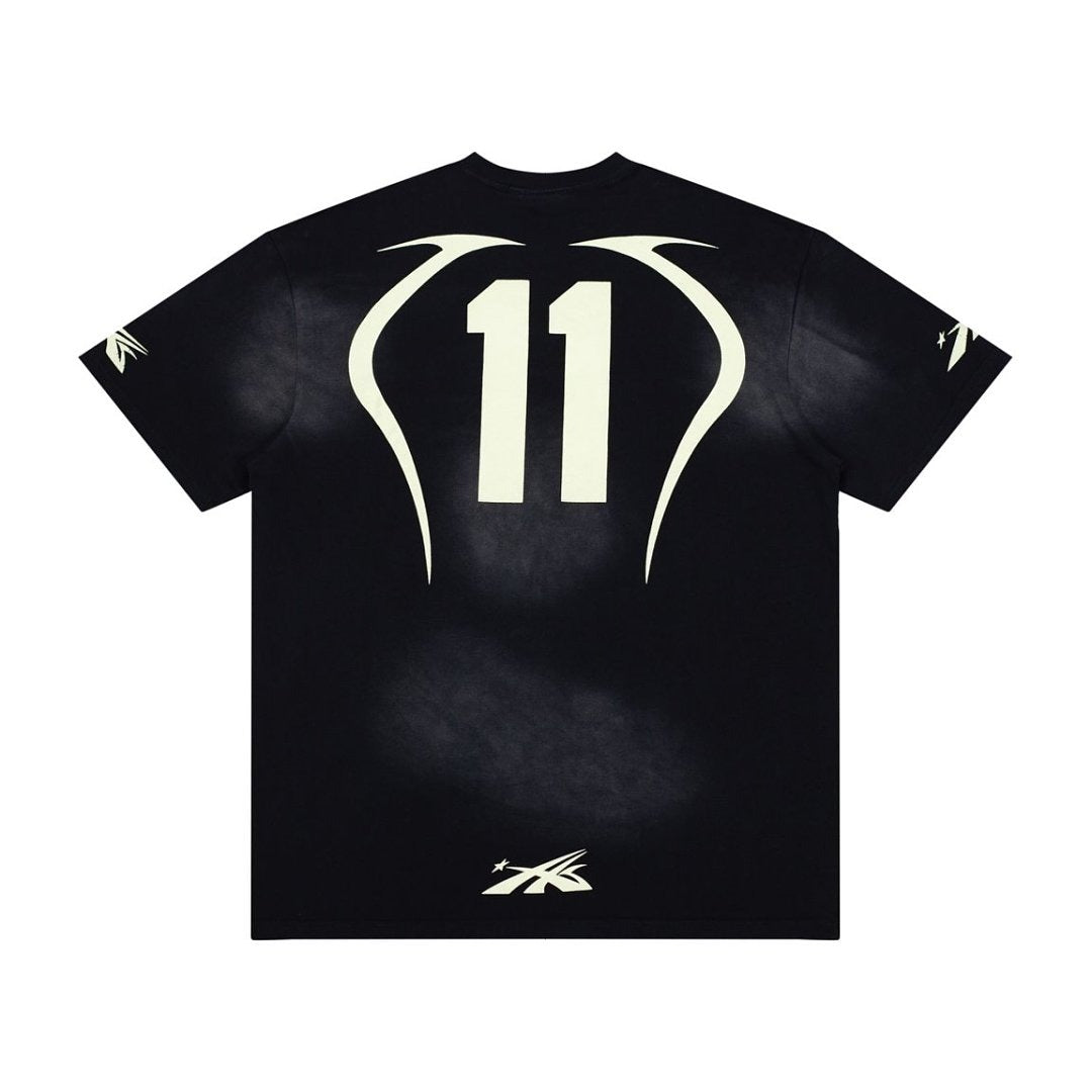 Hellstar Star Flame Face Graphic Oversized T-Shirt
