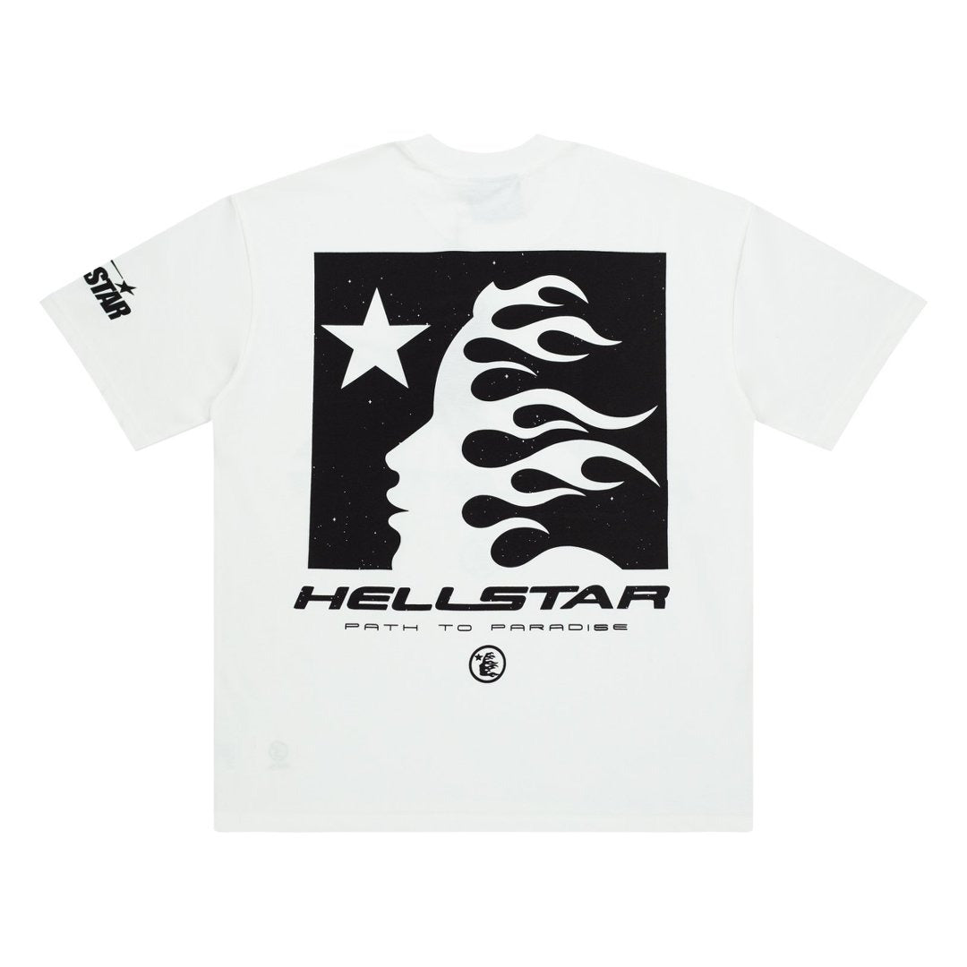 Hellstar Sports Logo Graphic Oversized T-Shirt - Unisex Streetwear