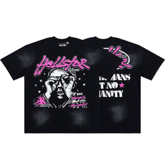Hellstar Studios "FOR THE SUN" Graphic Oversized T-Shirt - Black