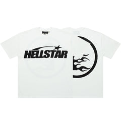 Hellstar Studios Oversized Classic Logo Graphic Cotton T-Shirt