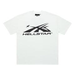 Hellstar Sports Bold Logo Graphic Oversized T-Shirt - White