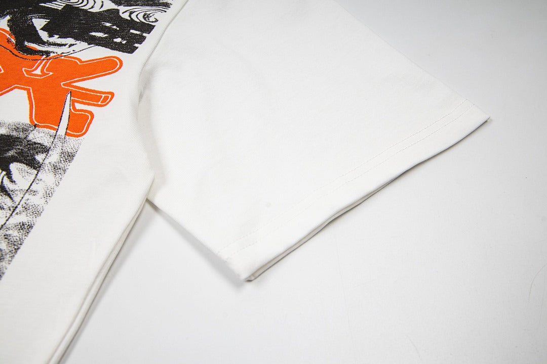 Hellstar High-Definition Graphic T-Shirt (White)
