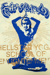 Hellstar Studios Yoga Large Logo Graphic Oversized T-Shirt