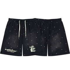 Hellstar Vintage Wash Star Graphic Sweatshorts