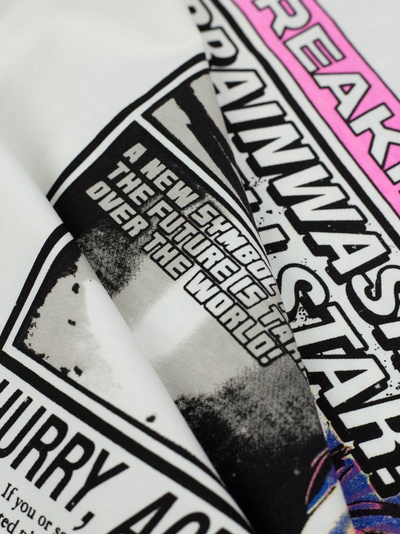 Hellstar Vintage Letter Graphic Oversized T-Shirt