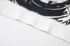 Hellstar High-Definition Graphic Spliced Short Sleeve T-Shirt – White