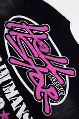 Hellstar Studios "FOR THE SUN" Graphic Oversized T-Shirt - Black