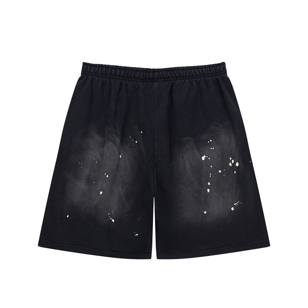 Hellstar Paint Splatter Gradient Drawstring Shorts