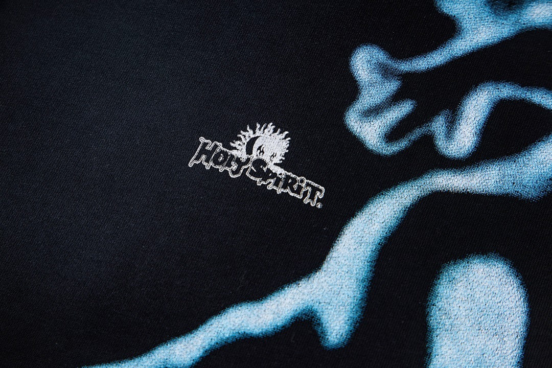 Hellstar Washed Black Graphic T-Shirt