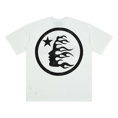 Hellstar Studios Large Logo Graphic Oversized Cotton T-Shirt - White