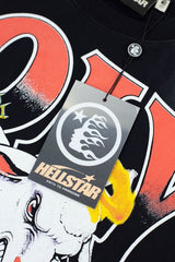 Hellstar basketball rams printed distressed unlined tank top