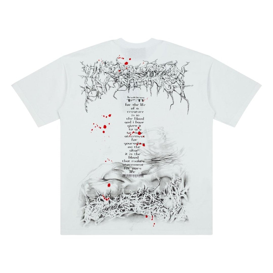 Hellstar Studios INS Style Large Logo Oversized Cotton T-Shirt