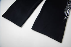 Hellstar High-Quality Vintage Washed Fleece Sweatpants (Black)