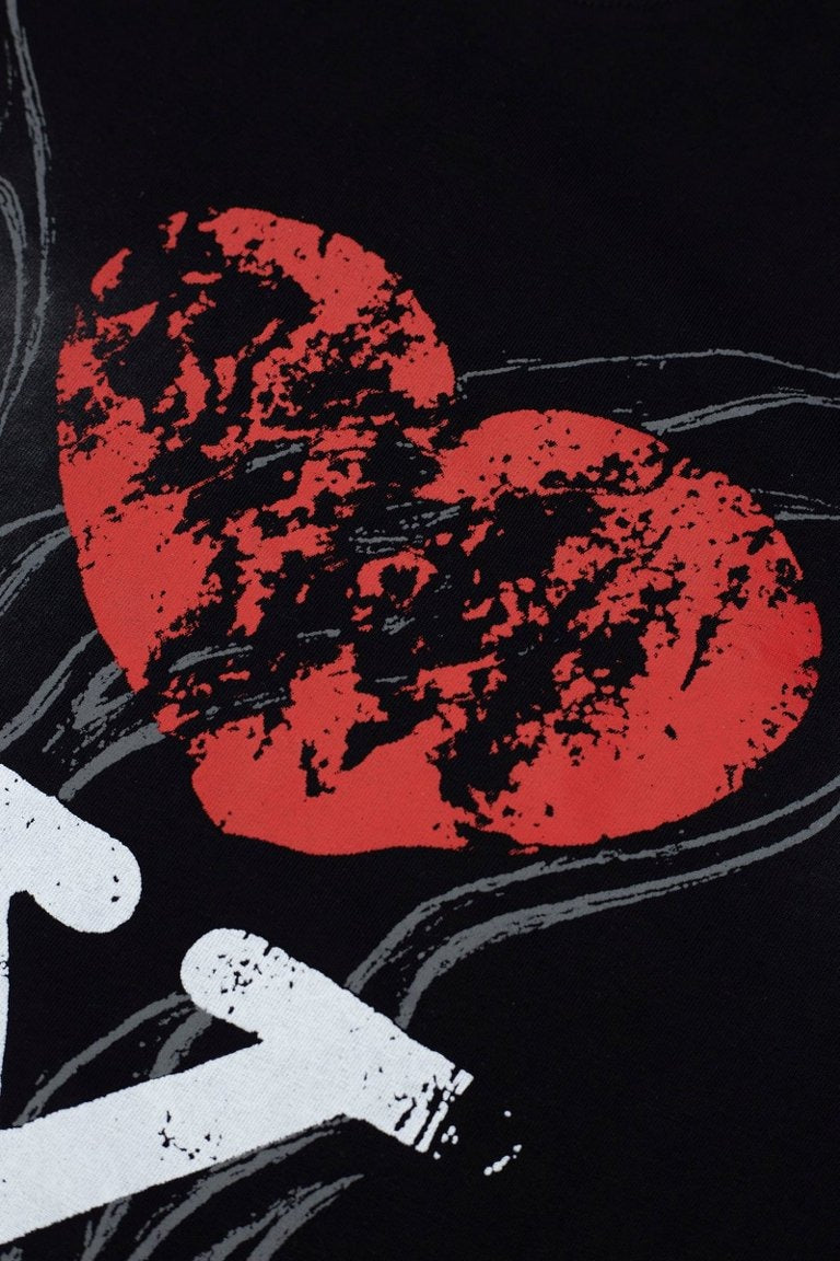 Hellstar Studios "I Love NY" Graphic Oversized T-Shirt - Black