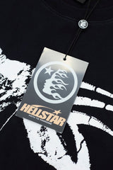 Hellstar Distressed Rip & Fray Vintage Washed Graphic T-Shirt