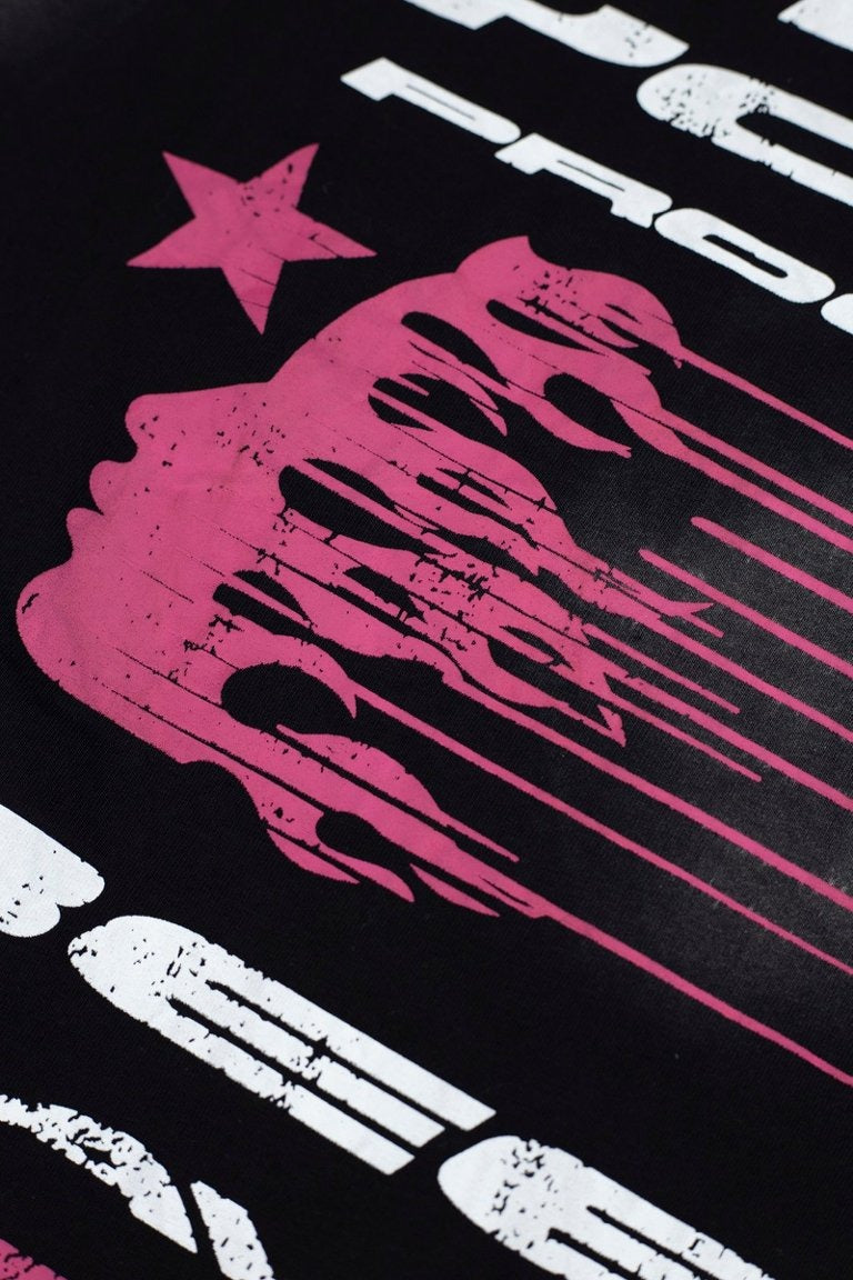 Hellstar Brain Cross Graphic Oversized Cotton T-Shirt