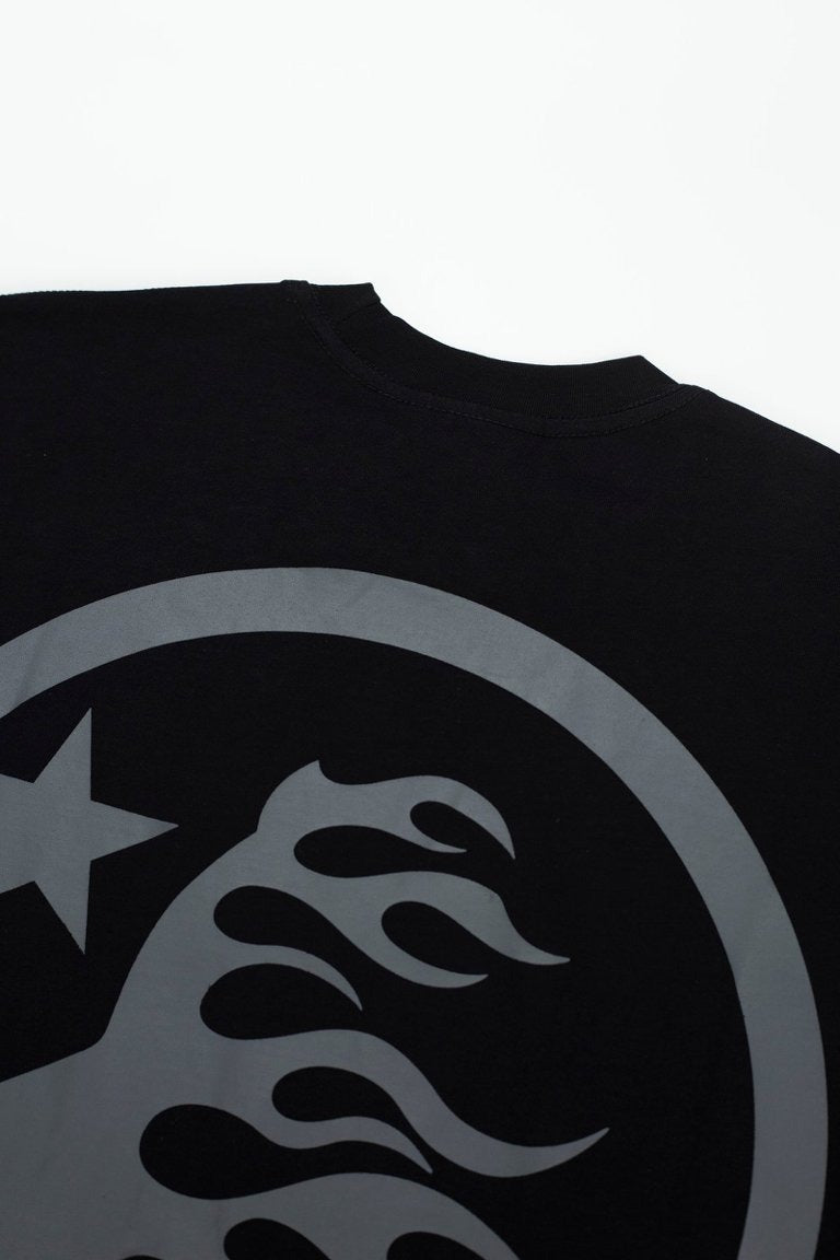 Hellstar Graphic Oversized T-Shirt - Washed Black