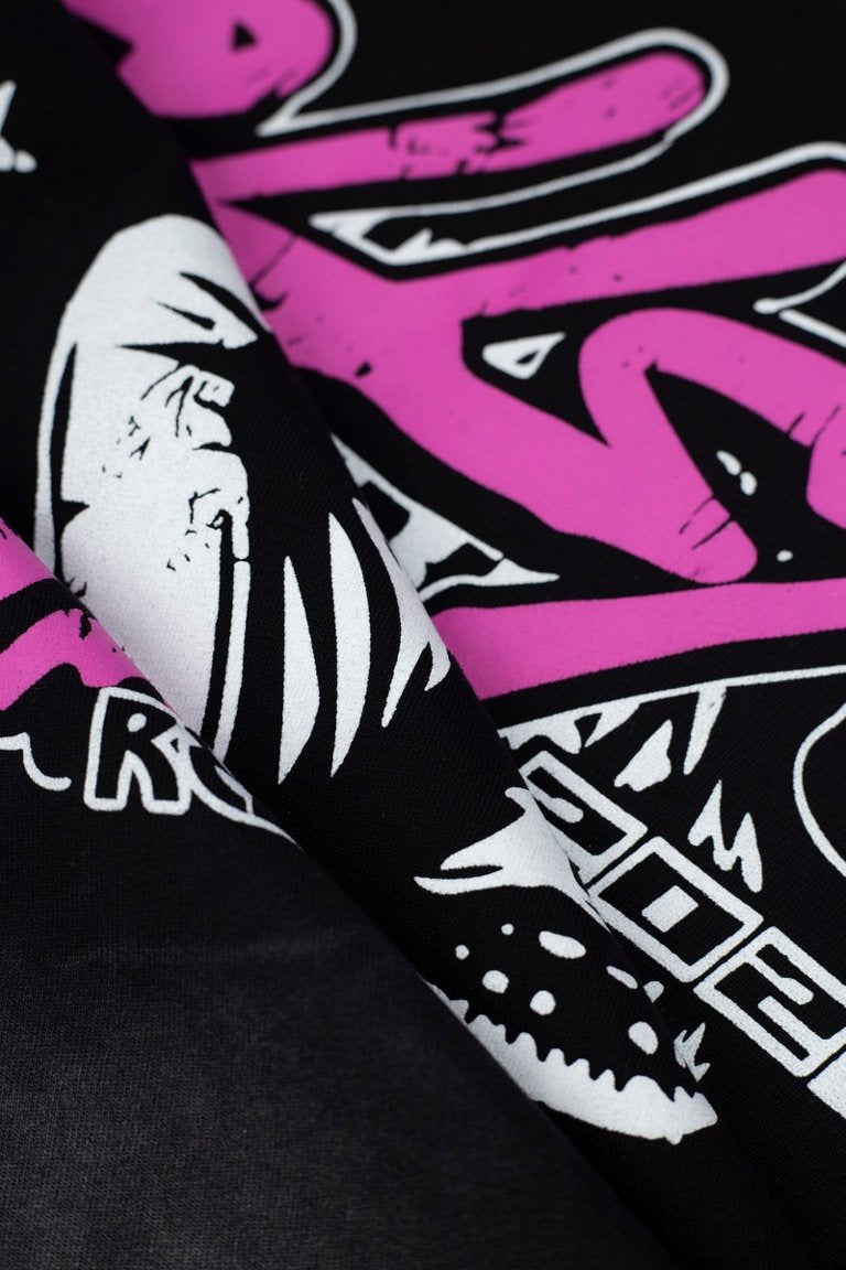 Hellstar Studios "FOR THE SUN" Graphic Oversized T-Shirt - Black