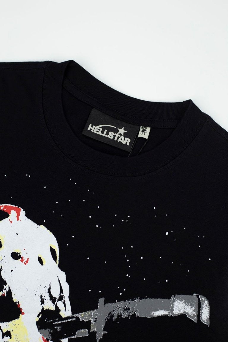 Hellstar Studios Halloween Skull Graphic Oversized Cotton T-Shirt