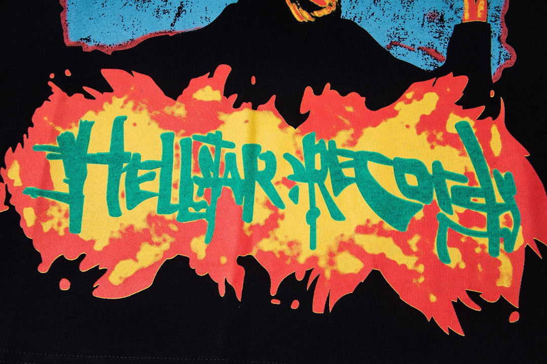 Hellstar Vintage Washed Face Graphic T-Shirt