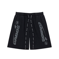 Hellstar Studios GABOS Star Graphic Sweat Shorts