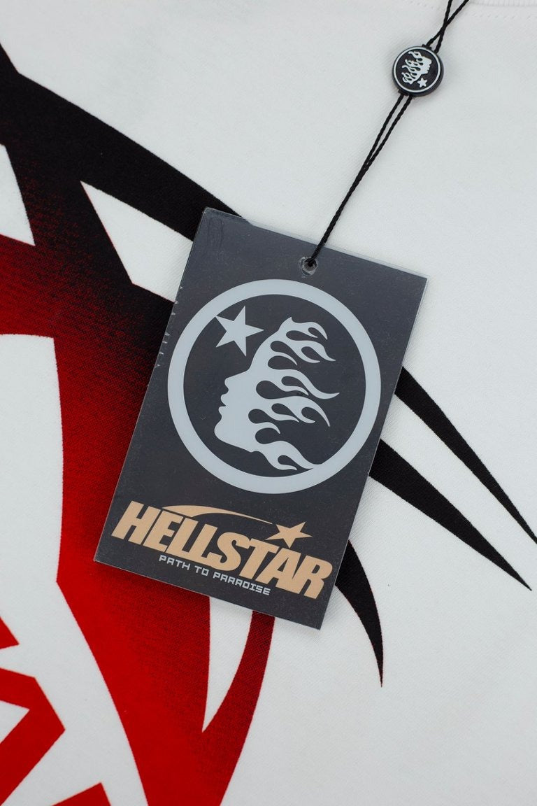 Hellstar Studios Oversized Logo Graphic Cotton T-Shirt - Unisex