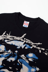 Hellstar Luke 1941  Vintage T-Shirt - Washed Black