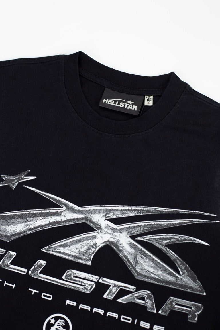Hellstar Sports Graphic Logo Oversized Cotton T-Shirt